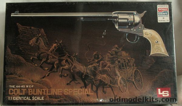 LS 1/1 The 44-40 W.C.F. Colt Bluntline Special, P1007 plastic model kit